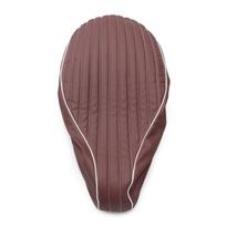 For Vespa Primavera Sprint 50 125 150 250 Sprint150 Motorycle Accessories Leather Seat Cushion Cover Protection Seat Cover raudona