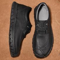 2022 Spring Stitching Men'S Casual Shoes Retro Man Sneakers Comfortable Outdoor Microfiber Pu Leather Shoes Big Size 45 46 Round 45