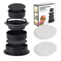 Burger Patty Mold Non Stick Burger Press Meat Patty Mold Perfect Kitchen Tool for Beef Turkey Chicken Vegan Patties Barbecue Cooking