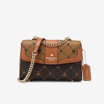 W.D.POLO Handbag 2023 New Summer Fashion Joker Handbag Old Flower Bag Senior Bag Female Messenger Bag M