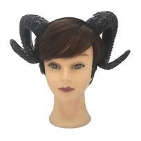 1 vnt. gotikinė gyvūno avies velnio ragų galvos juosta Helovino karnavalo vakarėlio kostiumo rekvizitai demono ragų galvos apdangalas Cosplay galvos apdangalas