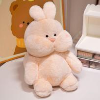 Cute cute bear hug bear doll plush toy duckling rabbit doll children soothing doll 23cm