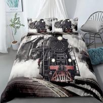 Flying Scotsman Train Duvet Cover Set Uk Single Double Queen Us Twin Full King Size Among Bed Linen Set 140x200cm