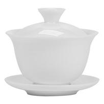 Dehua Ice Jade White Porcelain Gaiwan