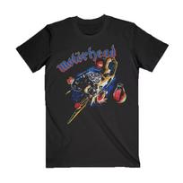 MOTORHEAD - Bomber Album Cover Tee, Heavy Black Cotton T-shirt, Size S to 4XL Unisex T-Shirt XXXL