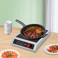 500W-3500W 110V-240V Portable Electric Burner Commercial Induction Cooktop Electric Countertop Stove with Power US