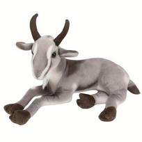 30cm Lifelike Antelope Plush Toy Soft Stuffed Gazelle Doll Gray Goat Plushie Home Room Decor Gift 30cm balta