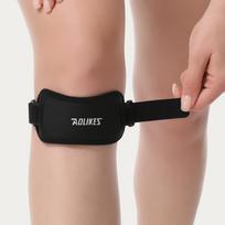 Honeycomb - Patellar Strap, Sports Knee Meniscus Brace, Joint Support Gear for Running Training One Size juoda