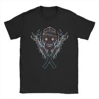 2026 SpringSummer Retro Edition Electronic Game Horror Game Death in The Daylight Printed Fashion TShirt for Both Unisex Women S