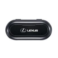 Automobilinis akinių dėklas su spaustuku Saulės akinių laikymo dėžutė Nešiojami automobilio interjero priedai Skirta Lexus ES300 RX330 RX300 GS300 IS250 IS200 CT200h NX RX juoda