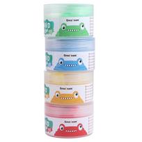 Soft Clay Hand Putty Squiz Toys Soft Stretchy 4pcsset Finger Training Putty Non-Sticky Putty Set Developmental Toys