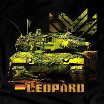 Bundeswehr GerUnisex Army Leopard Main Battle Tank TShirt Short Sleeve Casual 100 Cotton ONeck Summer Unisexs Tshirt Size S3XL S