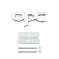 New Car OPC series logo, front grille emblem, and rear trunk logo pattern For Opel Insignia Astra Antara Meriva Zafira H G Corsa
