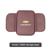 For Chevrolet Spark Captiva Cruze Tracker Leather Car Armrest Box Pad Central Arm Rest Storage Pocket Protective Cover ruda