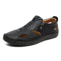 2025 Men's Stitching Sandals: Breathable, Wear-Resistant, Casual Beach and Outdoor Shoes 43