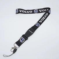 Virvelė Nailoninė Spausdintas Emblemos Stiliaus Automobilio Raktų Pakabukas Motociklo Dovana Volvo S40 S80L S60 S90 XC40 XC60 XC90 V40 V60 V90 Priedas