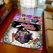 JoJo Bizarre Adventure Rug Carpet Floor Mat Non Slip Area Rug Soft Bedroom Living Room Home Decor Anime Style -QJY 60x90cm