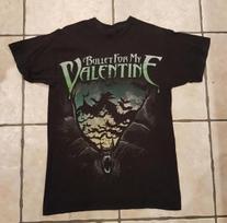 Bullet For My Valentine Scream Aim Tour TShirt Cotton Unisex Tee streetwear S