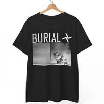 Burial Untrue album cover Tshirt UK garage musicDubstep music Tshirt unisex pure cotton streetwear allseason base layer M