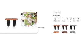 Flat Garden Palisade 2 Colour Gray 3.8 M