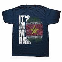 Its In My DNA Suriname Surinamese Flag T Shirts Summer Graphic Streetwear Short Sleeve Birthday Gifts Tshirt Unisexs Clothing S