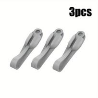 3pcs Sleek Cable Clips: Effortless Organizer for Tangle-Free Cables, Secure & Adhesive - Perfect for Home and Office Use