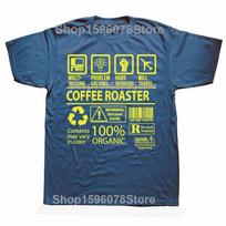 Funny Coffee Roaster MultiTasking Certified Job Graphic Tshirts Unisex Fashion Casual Tshirt 100 Cotton Loose Oversized T Shirt S