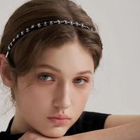 LeBron Beads Hairband LFHB0776 Navy