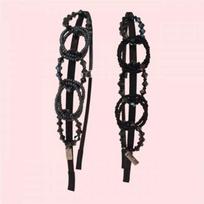Jean Paul & Clarisse Chain Hairband Strap LFHB0166 4276639 [Authenticity Guaranteed] Navy 4276639
