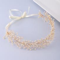 Stellar Wedding Faux Pearl Headband for Bridal Styling & Photography
