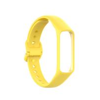 Silicone Strap For Samsung Galaxy Fit 2 SM-R220 SmartWatch Bracelet Replacement Sport Watchband Correa For Galaxy fit2 Wristband For Fit2 SM-R220 geltona