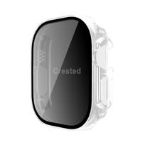 Screen Protector for Apple Watch ultra 2 case 49mm Anti-Spy Tempered Glass Cover iWatch serie 9 8 SE 7 6 5 4 44mm 40mm 45mm 41mm 49mm ultra 1 2 skaidri