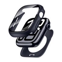 Case for Apple Watch Series 10 11 46mm 42mm Screen Protector 360 Full Waterproof Protective Hard PC Bumper Tempered Glass Cover 46mm Series 10 11