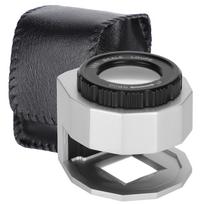 30X Metalinis Didinamasis Stiklas LED UV Šviesa Didintuvas su Skale Valiutos Aptikimui Juvelyrika Sidabras sidabras