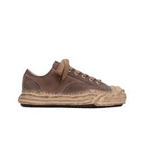 Maison Mihara Yasuhiro Hank Og Sole Mix Material Low-top Sneakers Brown EU 41