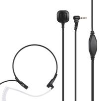 3.5mm 1 Pin Microphone Acoustic Tube Earpiece Headset for Two Way Radio