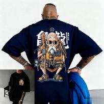 Dragon Ball Master Vintage Anime Print Graphic T-shirt Men Women Loose Streetwear Short Sleeve Tops Summer Tees Casual Fashion S