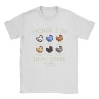 Unisexs Chicken Stardew Valley Tshirts Unisex Cotton Clothing Casual Short Sleeve Tshirt Oneck Tops Tees Fashion Funny T Shirt S