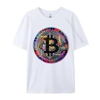 Bitcoin Btc Coin In 80S T Shirts  Top Tees For Unisex 3d Printed T Shirts Unisexs Street Loose Sweatshirt TShirt S