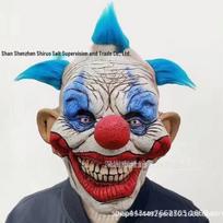Jingle Jangle Demon Clown Mask - Halloween Ghost Face Headgear