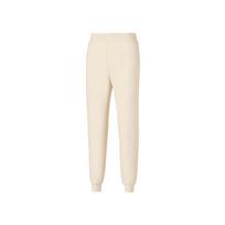 Skechers Basic Sports Series Comfortable Breathable Soft Fitting Knitted Sports Pants Women bottoms Pearl-White P424W079-02EP S