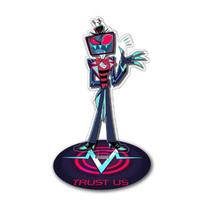 Acrylic Standing Plates for Hazbin Hotel Vox Vincent Anime Cartoons Standee Sign Desktop Decorative Ornaments Gift 15Cm about 15cm