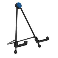 Electric Guitar Bass Stand Tripod Design Non Slip Silicone Pads Foldable Portable Holder for String Instruments