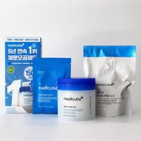 medicube Zero Pore Pad 2.0 150 Pads Set – Exfoliating Toner Pads for Pore Tightening & Sebum Care