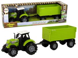 Žaislinis traktorius Lean Toys Farmers Tale, žalia sp.