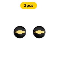 2/5/10Pcs 14mm Car Remote Key Sticker Aluminum Emblem Decal For Chevrolet Trax Cruze Malibu Camaro Cavalier Equinox Orlando