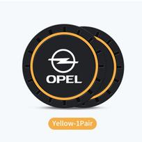 2pcs Silica Gel Car Coaster Water Cup Holder Anti Slip Pad Mat For Opel Astra H G J Insignia Corsa Zafira Meriva Mokka