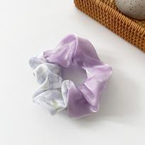 Tulip Double Spell Headband Korean Cute Head Flower Elegant Pig Large Intestine Hair Band Ponytail Headrope Rubber Band Hair Accessories levanda