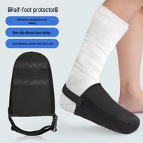 Adjustable Non-Slip Half-Palm Foot Protector: Shock-Absorbing, Anti-Wear, Breathable Sock and Shoe Cover. One Size juoda