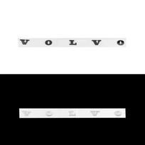 3D Metalinis Automobilio Galinės Bagažinės Ženkliukas Lipdukas Raidės Dekoras Lipdukas Emblema Logotipas Volvo Rdesign Polestar AWD V50 S60 XC60 S40 XC40 Black